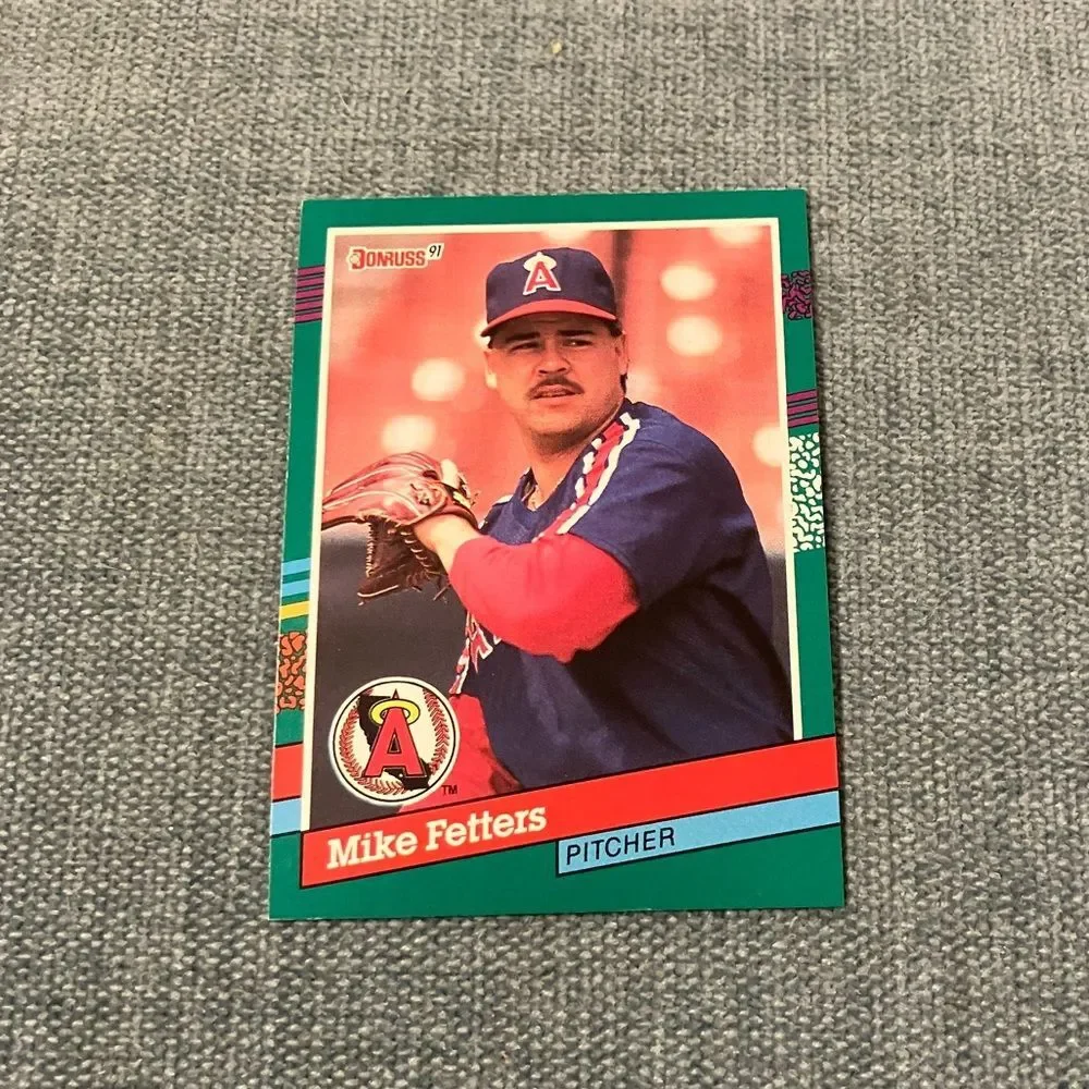 1991 Donruss Anaheim Angels Baseball Card Trading Card